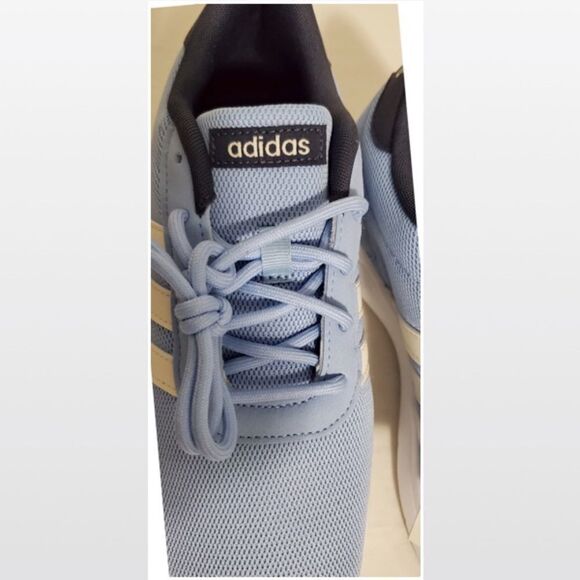 New Adidas Shoes Womens Size 6.5 Blue White Athletic Active Sneakers Logo NWT - Picture 5 of 16